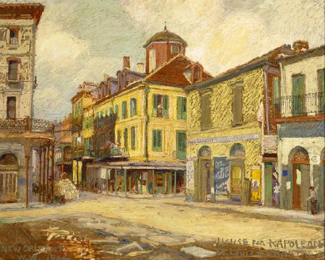 William Woodward St. Louis and Chartres Streets china oil painting image